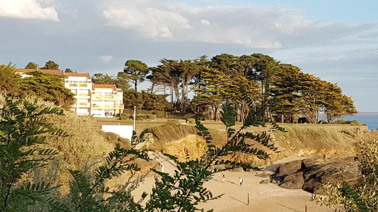 Appartement En Rdc Avec Terrasse Face A La Mer Pornic Eksteriør bilde