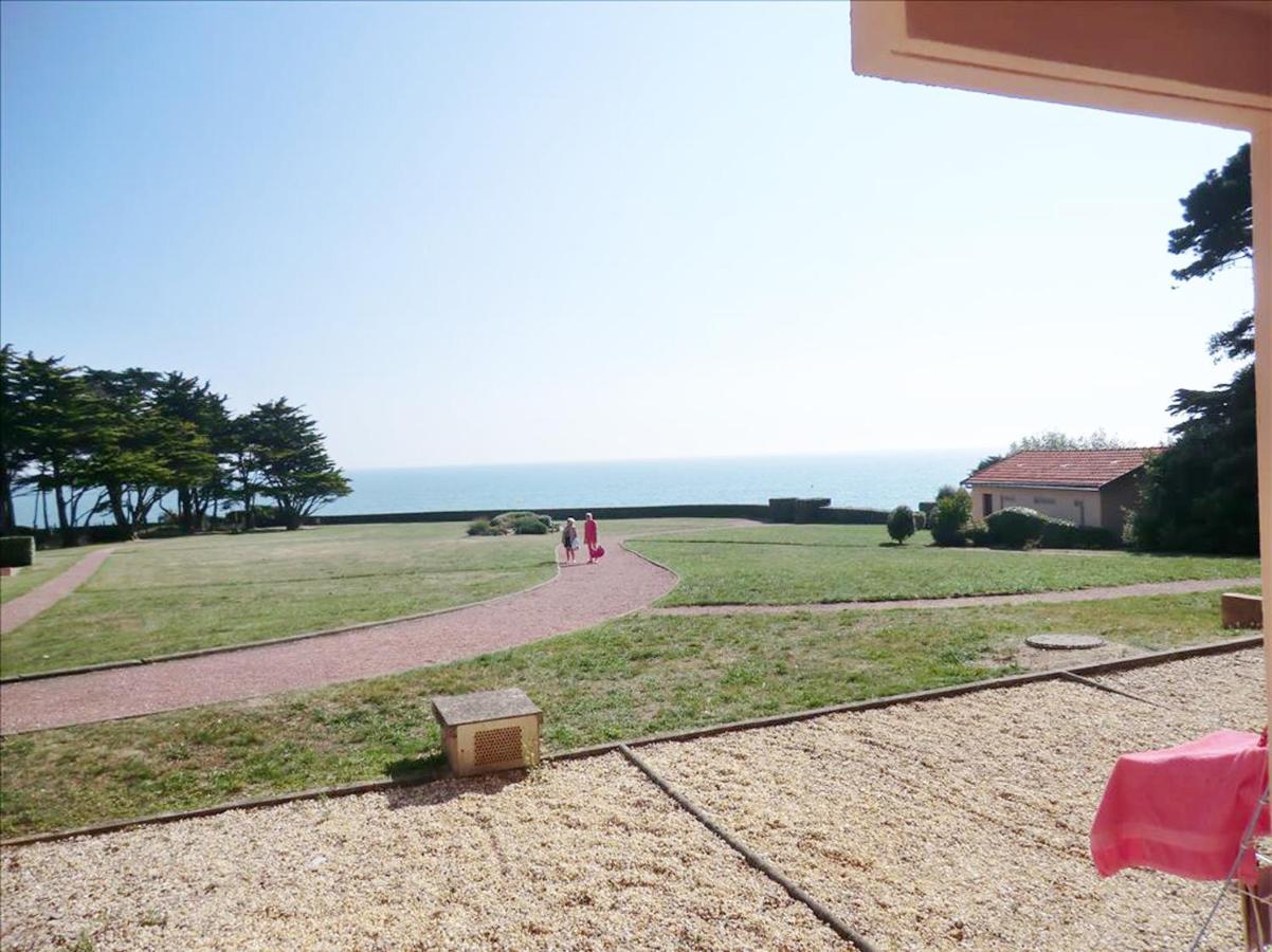 Appartement En Rdc Avec Terrasse Face A La Mer Pornic Eksteriør bilde