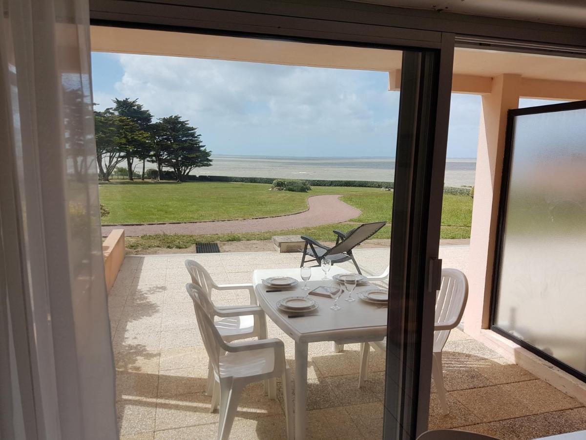 Appartement En Rdc Avec Terrasse Face A La Mer Pornic Eksteriør bilde