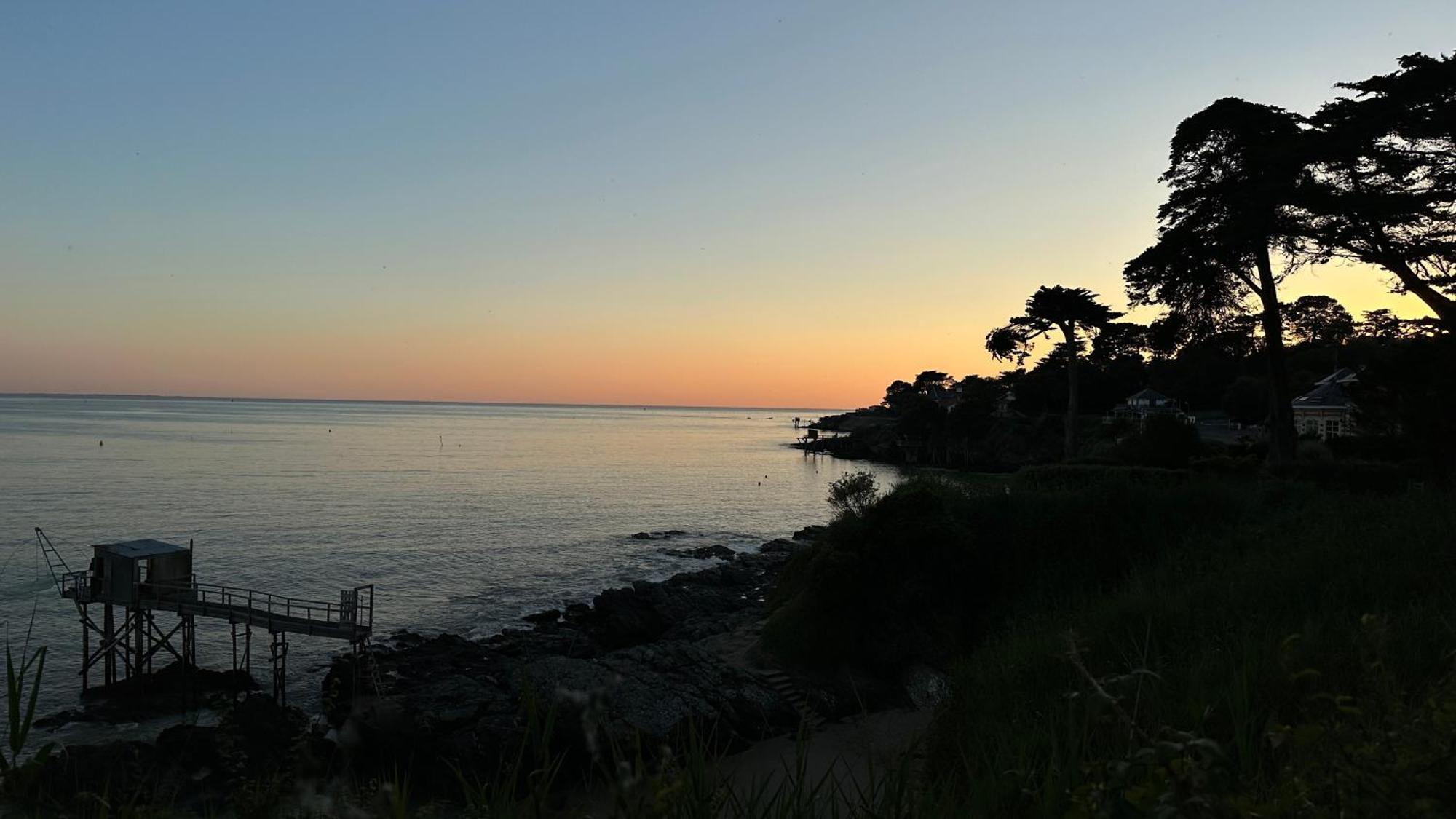 Appartement En Rdc Avec Terrasse Face A La Mer Pornic Eksteriør bilde